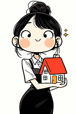 여자 행복 일러스트 주택 한명 미소 들기 정장 상반신 성인 반짝임 내집마련 성인여자한명만 국내일러스트 AI파일 1 옷 감정 모션 부동산 표정 사람 건물 여자한명만 성인여자만 파일형식 벡터