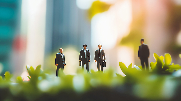 JPG 전신 편집이미지 남자 서류가방 비즈니스 여러명 성인 아웃포커스 피규어 직장인 비즈니스맨 성인남자만 편집실사 AI포토 AI콘텐츠 직업 다수 가방 촬영기법 사람 미니어처 CG 남자만 성인만 파일형식