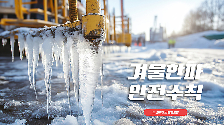 PSD 편집이미지 겨울 사람없음 건설현장 추위 안전수칙 빙판 고드름 빙판길 해시태그 카드뉴스 한파주의보 이미지편집 계절 길 건설업 안전 얼음 자연재해 특수문자 파일형식