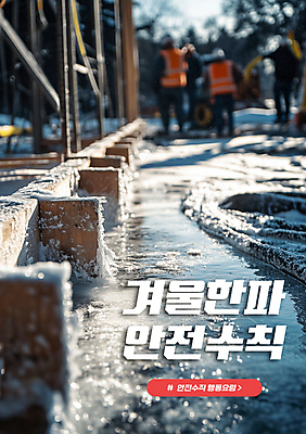 PSD 편집이미지 실루엣 겨울 사람없음 건설현장 추위 안전수칙 빙판 빙판길 해시태그 카드뉴스 한파주의보 이미지편집 계절 길 건설업 촬영기법 안전 자연재해 특수문자 파일형식