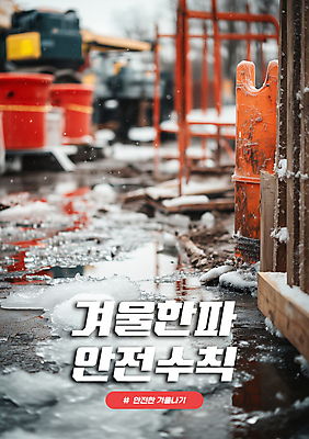 PSD 편집이미지 겨울 사람없음 얼음 건설현장 추위 안전수칙 빙판 빙판길 해시태그 카드뉴스 한파주의보 이미지편집 자연요소 계절 길 건설업 안전 자연재해 특수문자 파일형식