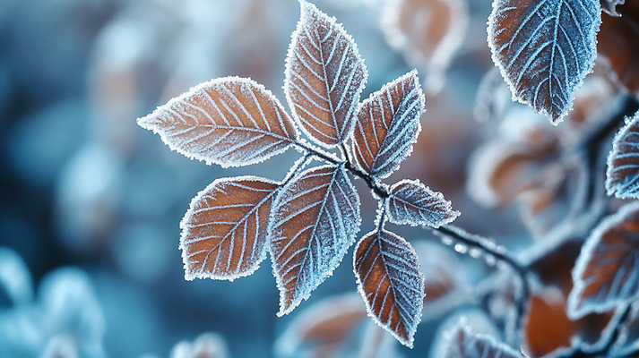 JPG 편집이미지 겨울 자연 나뭇잎 사람없음 추위 눈 디지털합성 서리 입동 편집실사 AI포토 AI콘텐츠 자연요소 계절 잎 날씨 절기 CG 생태계 파일형식