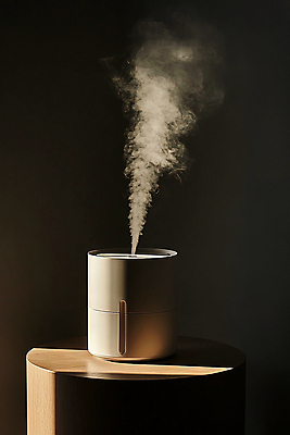 JPG 편집이미지 계절 겨울 건조 실내 사람없음 빛 가전제품 수증기 가습기 습도 탁상 편집실사 AI포토 AI콘텐츠 가구 내부 CG 파일형식