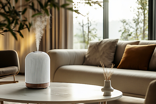 JPG 나무 편집이미지 계절 쿠션 겨울 탁자 건조 실내 사람없음 소파 가전제품 수증기 가습기 습도 편집실사 AI포토 AI콘텐츠 식물 가구 의자 내부 CG 파일형식