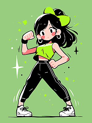 여자 감정 리본 인물캐릭터 스포츠 포즈 일러스트 청소년 건강 한명 소녀 초록색 반짝임 운동 손들기 귀걸이 권투 활기 십대여자한명만 일러캐릭터 AI파일 캐릭터 1 어린이 컬러 컨셉 장신구 모션 사람 격투기 여자한명만 십대여자만 파일형식 벡터