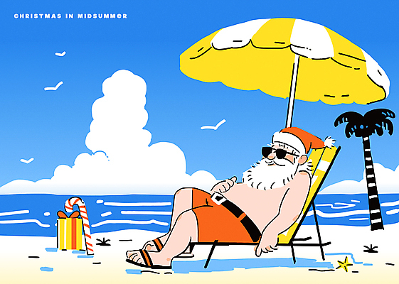 전신 구름 노년 남자 수영복 여행 크리스마스 일러스트 산타모자 산타옷 갈매기 휴식 한명 앉기 해변 여름 파란색 선물상자 선글라스 야자수 산타클로스 파라솔 샌들 시원함 선베드 지팡이사탕 노인남자한명만 국내일러스트 AI파일 자연요소 나무 모자_잡화 1 옷 계절 기념일 안경 바다 컬러 신발 컨셉 의자 모션 조류 사탕 선물 사람 성인 상자 남자한명만 노인남자만 파일형식 벡터