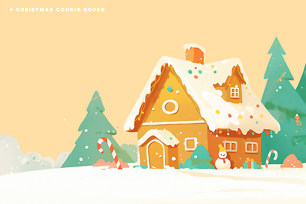 PSD 크리스마스 겨울 일러스트 눈사람 사탕 풍경 사람없음 선물상자 크리스마스트리 쿠키 눈 달콤 젤리 과자집 연노랑색 국내일러스트 자연요소 계절 기념일 날씨 디저트 선물 상자 노란색 맛 파일형식