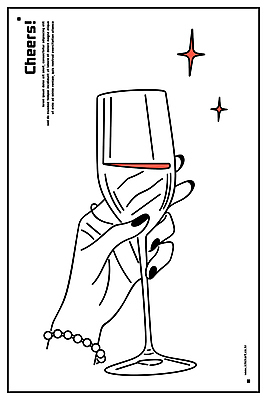 손 음료 와인잔 라인일러스트 일러스트 팔찌 잔 들기 신체부위 장식 반짝임 파티 흰색 축하 건배 심플 세련 국내일러스트 AI파일 식기 컬러 컨셉 술잔 장신구 모션 사람 이벤트 파일형식 벡터