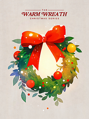 PSD 리본 크리스마스 겨울 일러스트 사람없음 빨간색 초록색 반짝임 리스장식 호랑가시나무열매 오너먼트 크리스마스리스 국내일러스트 계절 기념일 열매 컬러 크리스마스장식 모션 장식 화환 파일형식