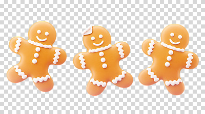 편집이미지 크리스마스 미소 누끼 사람없음 PNG 진저맨 진저쿠키 기념일 표정 쿠키 파일형식