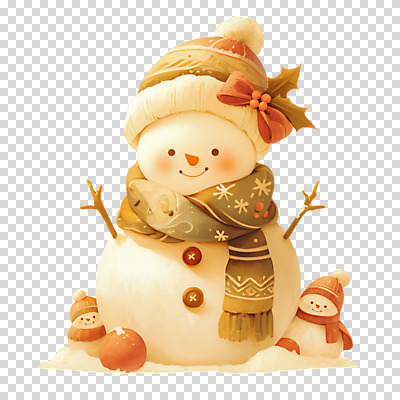 편집이미지 리본 눈사람 단추 털모자 누끼 사람없음 목도리 PNG 호랑가시나무열매 오너먼트 모자_잡화 잡화 열매 크리스마스장식 파일형식