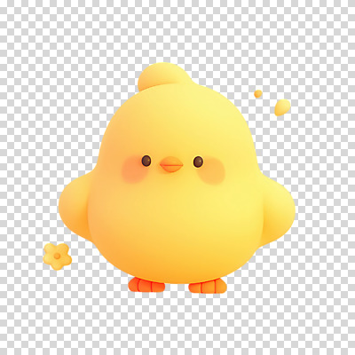 편집이미지 꽃 팔벌리기 3D캐릭터 병아리 누끼 사람없음 PNG 식물 캐릭터 모션 조류 파일형식