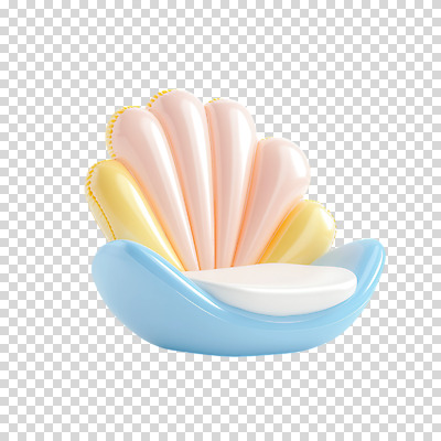 편집이미지 누끼 사람없음 컬러풀 3D 조개껍데기 입체 풍선 튜브 PNG 컬러 조개 디지털합성 파일형식