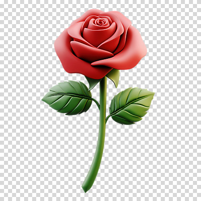 편집이미지 줄기 잎 누끼 사람없음 장미 3D 입체 PNG 식물 꽃 디지털합성 파일형식