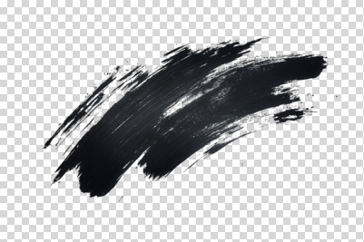 편집이미지 붓터치 서예 누끼 사람없음 검은색 PNG 붓칠 한국전통 컬러 파일형식