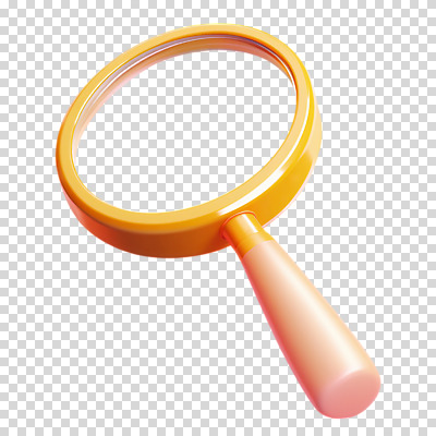 편집이미지 분홍색 돋보기 누끼 사람없음 3D 질감 광택 PNG 컬러 디지털합성 파일형식