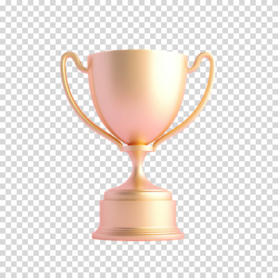 편집이미지 분홍색 누끼 사람없음 노란색 3D 금속 우승 트로피 질감 광택 PNG 시상 컬러 재질 최고 상_우승 디지털합성 파일형식