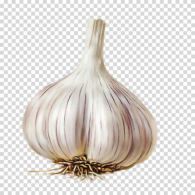 편집이미지 채소 수채화 마늘 누끼 사람없음 번짐 PNG 베이지색 컬러 파일형식 효과
