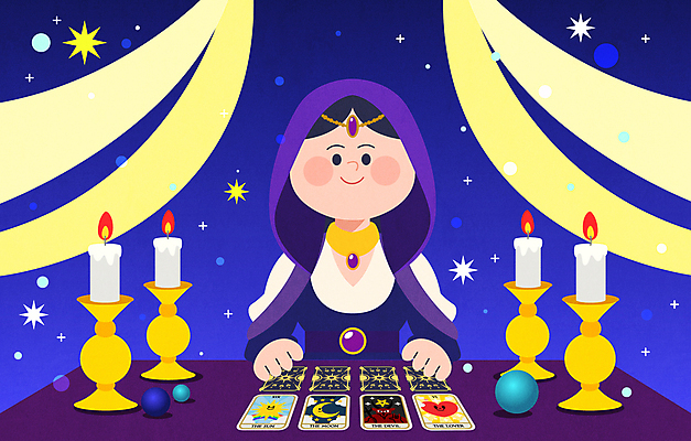 여자 일러스트 촛불 밤하늘 한명 미소 상반신 성인 파란색 운세 보석 촛대 타로 타로카드 성인여자한명만 국내일러스트 AI파일 1 컬러 초 하늘 표정 사람 트럼프 야간 광석 여자한명만 성인여자만 파일형식 벡터