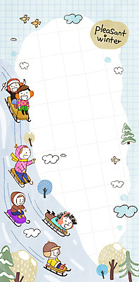 전신 PSD 나무 구름 여자 남자 어린이 엎드리기 하늘색 겨울 일러스트 앉기 소녀 소년 여러명 손들기 눈 썰매 썰매타기 베이지색 어린이만 카피스페이스 내려오기 국내일러스트 자연요소 식물 계절 컬러 다수 모션 날씨 사람 파란색 전통놀이 공백 파일형식