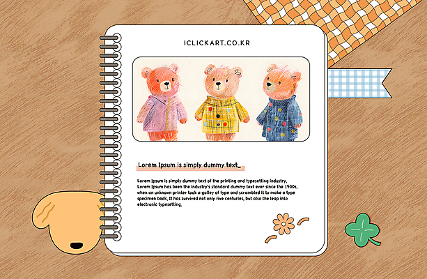 템플릿 스티커 곰 색연필 세마리 사람없음 갈색 다이어리 그림 손그림 그림일기 북마크 이미지템플릿 AI파일 동물 컬러 포유류 학용품 3 사무용품 일기 파일형식 벡터