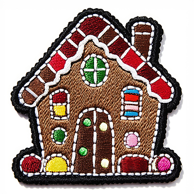 PSD 편집이미지 스티커 크리스마스장식 크리스마스 겨울 사람없음 오브젝트 심플 자수 과자집 와펜 이미지편집 편집실사 계절 기념일 CG 파일형식