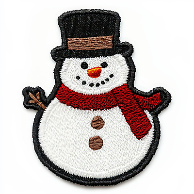 PSD 편집이미지 스티커 크리스마스장식 크리스마스 겨울 눈사람 사람없음 오브젝트 심플 자수 와펜 이미지편집 편집실사 계절 기념일 CG 파일형식