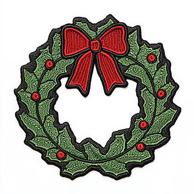 식물 편집이미지 계절 기념일 열매 크리스마스 화환 CG 파일형식 호랑가시나무열매 크리스마스리스 와펜 스티커 오브젝트 자수 심플 겨울 리본 잎 PSD 크리스마스장식 사람없음 편집실사 이미지편집