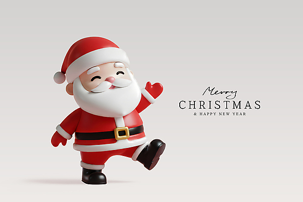 전신 PSD 편집이미지 노년 남자 행복 크리스마스 겨울 3D캐릭터 한명 장식 빨간색 산타클로스 3D 손들기 축제 즐거움 손인사 해피뉴이어 노인남자한명만 편집3D 캐릭터 1 계절 기념일 감정 컬러 모션 사람 성인 새해인사 인사 디지털합성 남자한명만 노인남자만 파일형식