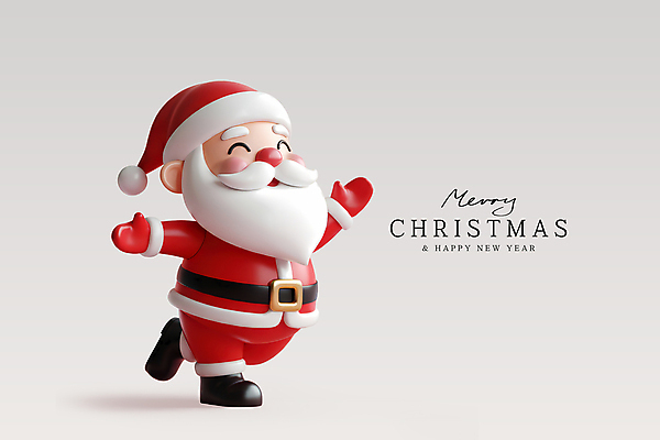 전신 PSD 편집이미지 노년 남자 행복 크리스마스 겨울 팔벌리기 3D캐릭터 한명 장식 빨간색 산타클로스 3D 축제 해피뉴이어 노인남자한명만 편집3D 캐릭터 1 계절 기념일 감정 컬러 모션 사람 성인 새해인사 디지털합성 남자한명만 노인남자만 파일형식