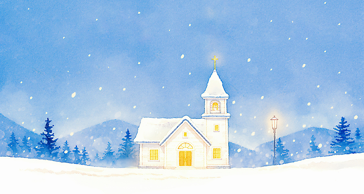 JPG 나무 기독교 십자가 설경 겨울 가로등 일러스트 산 풍경 사람없음 파란색 빛 교회 기도 눈 숲 눈내림 국내일러스트 AI일러스트 AI콘텐츠 자연요소 식물 계절 공공시설 종교 컬러 종교건축 날씨 눈_날씨 건물 파일형식