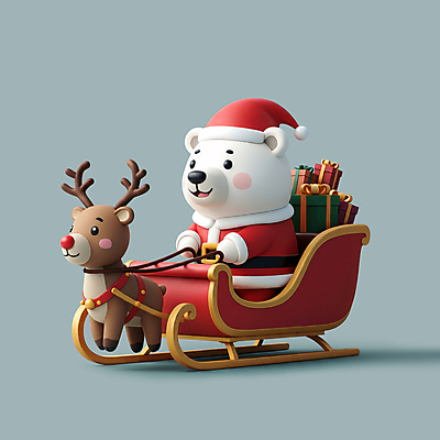 캐릭터 모자_잡화 옷 기념일 컨셉 크리스마스 곰 모션 사슴 표정 선물 상자 3D 디지털합성 파일형식 잡기 미소 산타클로스 루돌프 썰매 PSD 편집3D 편집이미지 사람없음 크리스마스선물 선물상자 귀여움 산타모자 산타옷 북극곰 3D캐릭터
