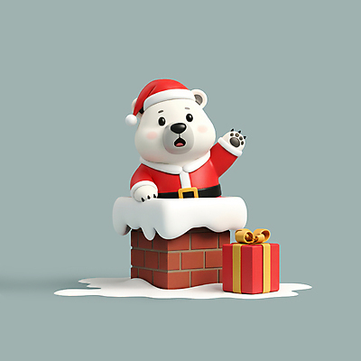 PSD 편집이미지 크리스마스 산타모자 산타옷 3D캐릭터 크리스마스선물 사람없음 선물상자 산타클로스 3D 손들기 귀여움 놀람 눈 북극곰 나눔 끼임 편집3D 자연요소 캐릭터 모자_잡화 옷 기념일 감정 컨셉 곰 모션 날씨 표정 선물 상자 디지털합성 파일형식