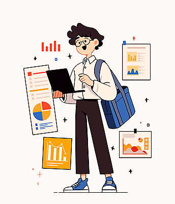 전신 남자 남학생 가방 일러스트 청소년 그래프 한명 서기 미소 들기 노트북 학습 자료 정보 문서 십대남자한명만 디지털노마드 국내일러스트 AI파일 1 학생 잡화 교육 모션 표정 정보기술 사람 전자제품 남자한명만 십대남자만 파일형식 벡터