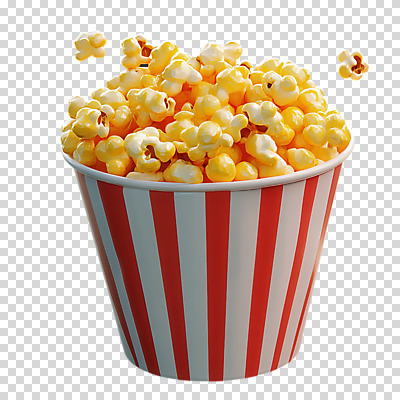 편집이미지 음식 누끼 사람없음 담기 팝콘 PNG 모션 파일형식