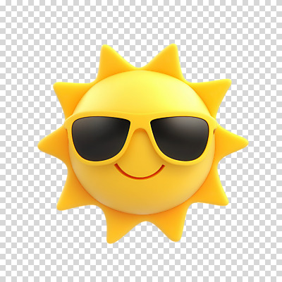 편집이미지 미소 누끼 사람없음 선글라스 태양 노란색 3D 입체 PNG 자연요소 안경 컬러 표정 디지털합성 파일형식
