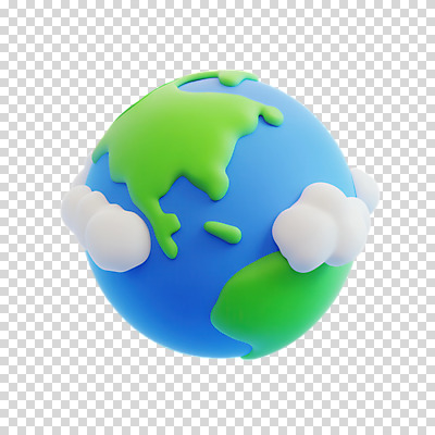 구름 편집이미지 지구 누끼 사람없음 3D 입체 PNG 자연요소 디지털합성 파일형식