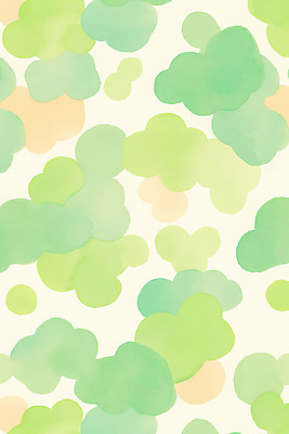 JPG 백그라운드 일러스트 자연 수채화 사람없음 초록색 연두색 그린백그라운드 국내일러스트 AI일러스트 AI콘텐츠 컬러 생태계 파일형식