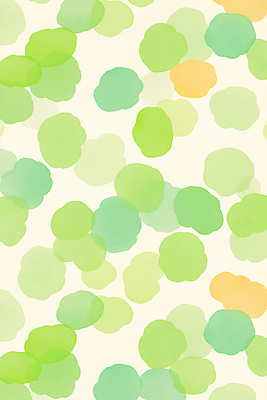 JPG 백그라운드 일러스트 자연 수채화 사람없음 초록색 연두색 그린백그라운드 국내일러스트 AI일러스트 AI콘텐츠 컬러 생태계 파일형식