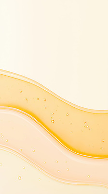 JPG 편집이미지 백그라운드 곡선 사람없음 뷰티 주황색 화장품 액체 질감 로션 살구색 편집실사 AI포토 AI콘텐츠 선 컬러 CG 파일형식