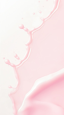 JPG 편집이미지 분홍색 백그라운드 곡선 사람없음 뷰티 화장품 액체 질감 로션 편집실사 AI포토 AI콘텐츠 선 컬러 CG 파일형식