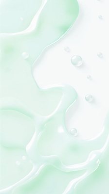 JPG 편집이미지 백그라운드 곡선 사람없음 뷰티 화장품 액체 크림 질감 로션 민트색 젤 편집실사 AI포토 AI콘텐츠 선 컬러 CG 파일형식