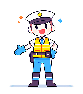 전신 캐릭터 남자 일러스트 안내 한명 성인 반짝임 경찰모자 교통경찰 안전조끼 성인남자한명만 일러캐릭터 AI파일 모자_잡화 1 모션 사람 경찰 남자한명만 성인남자만 파일형식 벡터