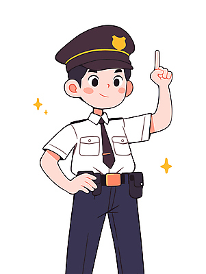 캐릭터 남자 허리손 일러스트 한명 미소 웃음 성인 반짝임 가리킴 경찰 열정 경찰복 활기 경찰모자 공무원 성인남자한명만 일러캐릭터 AI파일 직업 모자_잡화 1 감정 포즈 컨셉 유니폼 모션 표정 사람 손짓 남자한명만 성인남자만 파일형식 벡터