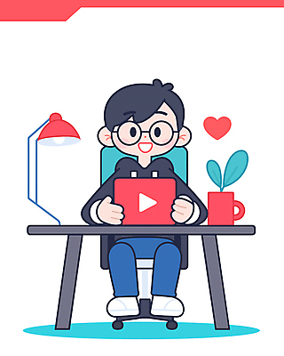 전신 남자 화분 화초 의자 일러스트 조명 한명 미소 앉기 성인 컵 빨간색 사무실 하트 책상 성인남자한명만 안경낌 국내일러스트 AI파일 모양 식물 1 식기 안경 컬러 가구 비즈니스 모션 표정 사람 남자한명만 성인남자만 파일형식 벡터