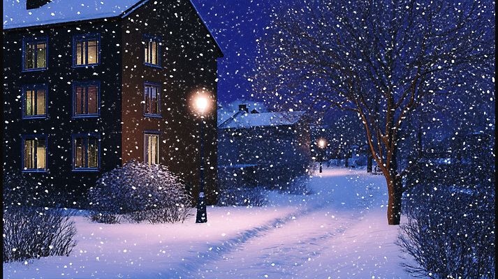 JPG 나무 편집이미지 겨울 가로등 주택 사람없음 빛 마을 저녁 주택가 눈길 눈내림 눈덮임 편집실사 AI포토 AI콘텐츠 식물 계절 공공시설 길 컨셉 눈_날씨 건물 야간 CG 파일형식