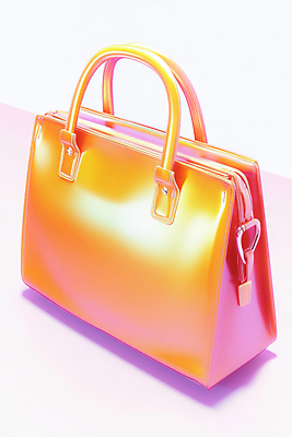 JPG 편집이미지 가방 비즈니스 그림자 사람없음 빛 컬러풀 네온 광택 홀로그램 편집3D AI컴퓨터그래픽 AI콘텐츠 잡화 컬러 3D 파일형식