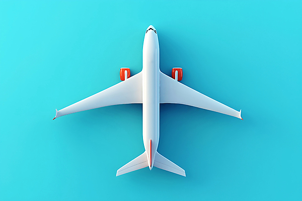 JPG 편집이미지 행복 여행 하늘색 비행기 사람없음 3D 즐거움 설레임 비행기모형 편집3D AI컴퓨터그래픽 AI콘텐츠 감정 항공교통 대중교통 파란색 모형 디지털합성 파일형식