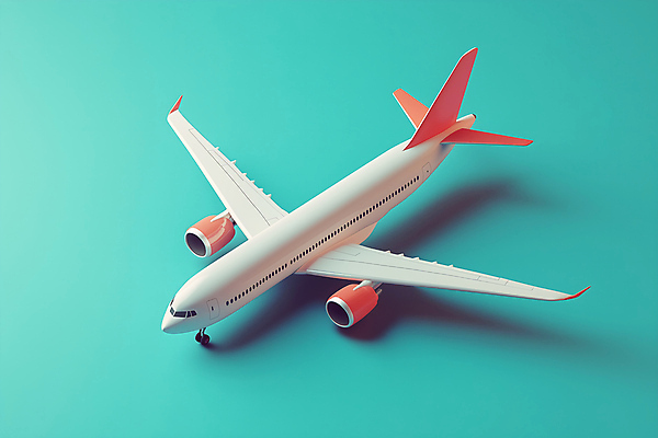 JPG 편집이미지 행복 여행 비행기 사람없음 3D 즐거움 설레임 민트색 비행기모형 편집3D AI컴퓨터그래픽 AI콘텐츠 감정 컬러 항공교통 대중교통 모형 디지털합성 파일형식