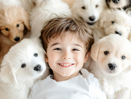 JPG 편집이미지 응시 남자 행복 반려견 얼굴 어린이 여러마리 함께함 사랑 한명 미소 소년 반려동물 귀여움 강아지 포위 의료성형뷰티 소년한명만 편집실사 AI인물포토 AI콘텐츠 동물 1 시선 감정 다수 컨셉 모션 표정 사람 신체부위 개 CG 남자한명만 소년만 파일형식 AI포토